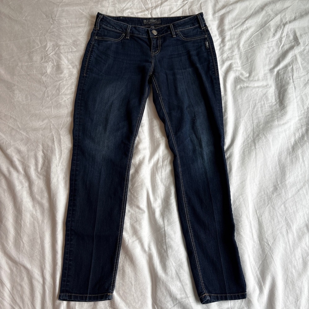 Silver Jeans Co Suki Jegging Dark Wash Skinny Denim Jeans Womens 30x30‎